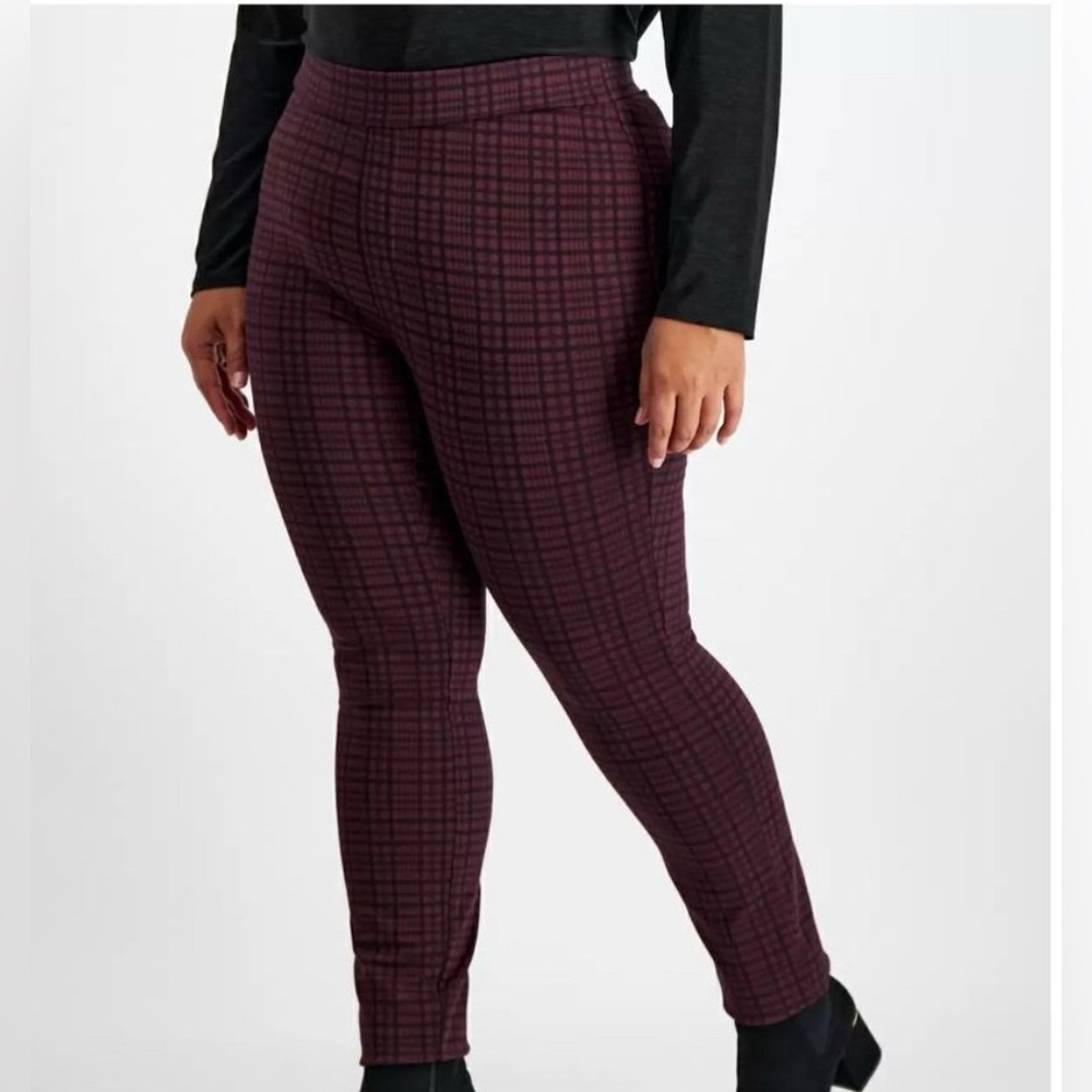 Women's Pencil Leg Ponte-Knit Pants - 2X